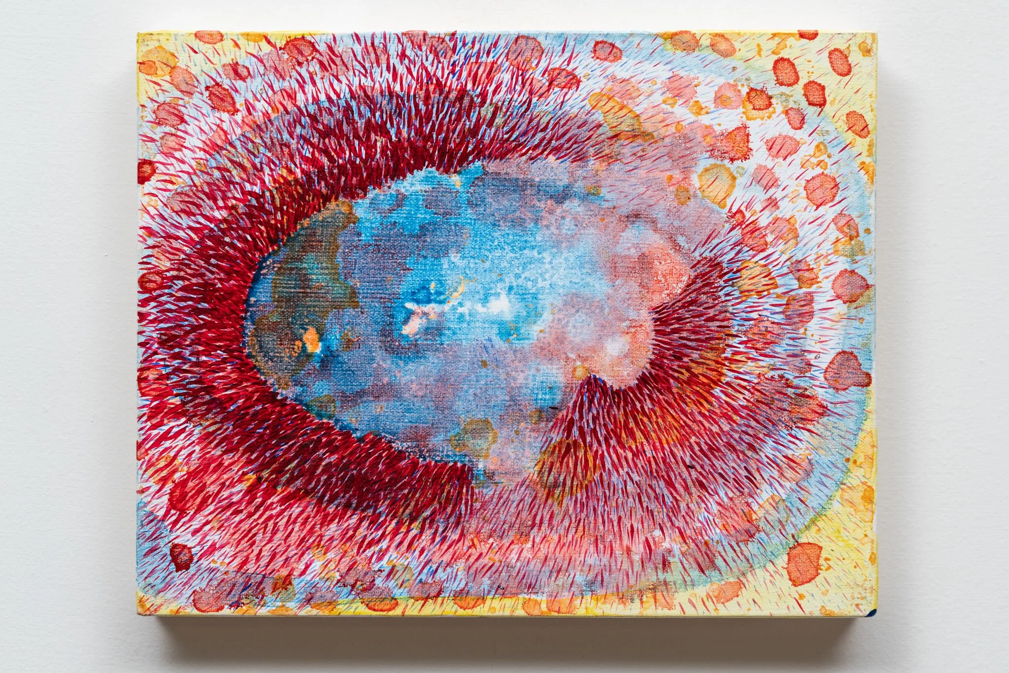 Overlooked histories l
2025,
Acrylic on linen over panel
8" x 10"
(20.3 x 25.4 cm)