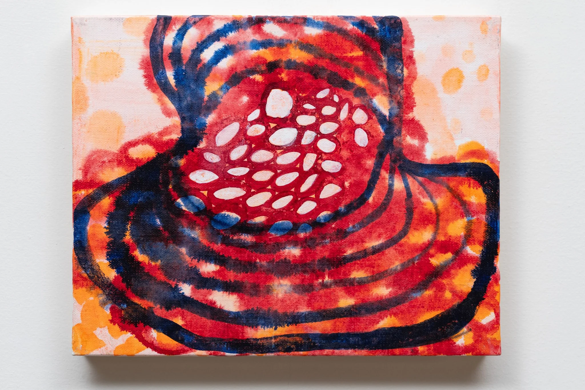 Entre dos Aguas l
2025,
Acrylic on linen over panel
8" x 10"
(20.3 x 25.4 cm)