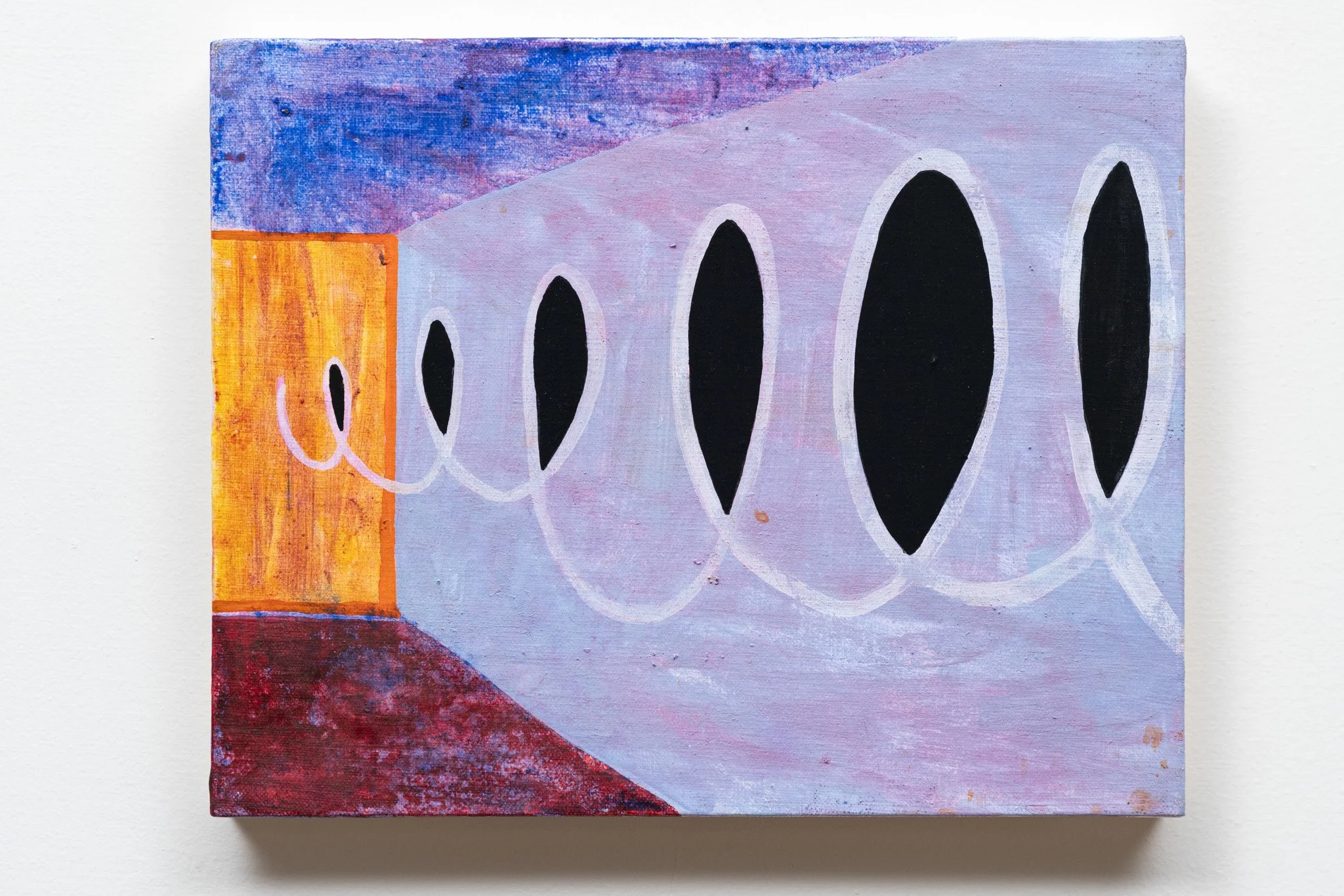 Burdened subjects l
2025,
Acrylic on linen over panel
8" x 10"
(20.3 x 25.4 cm)