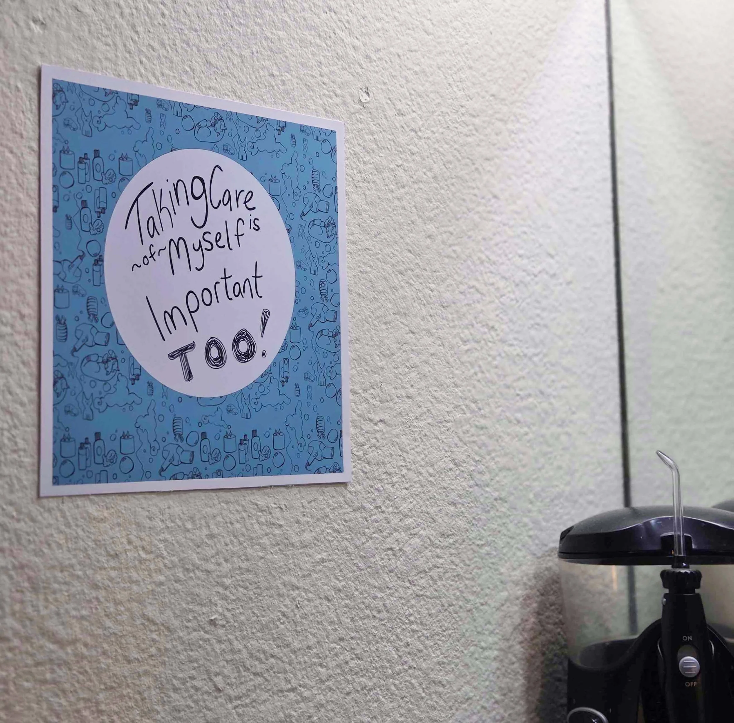 Take Care, With Love Print