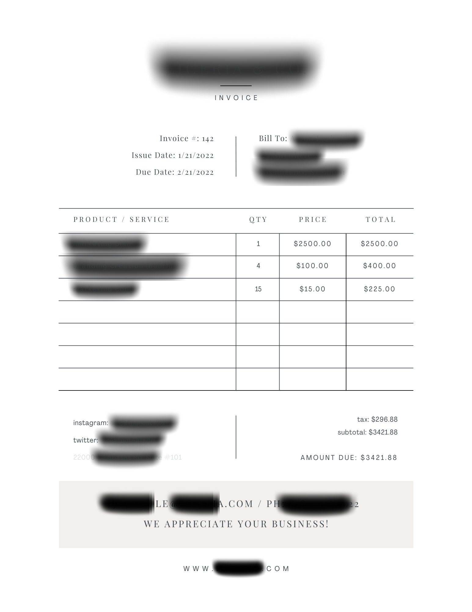 Black White Minimalist Simple Creative Freelancer Invoice.png
