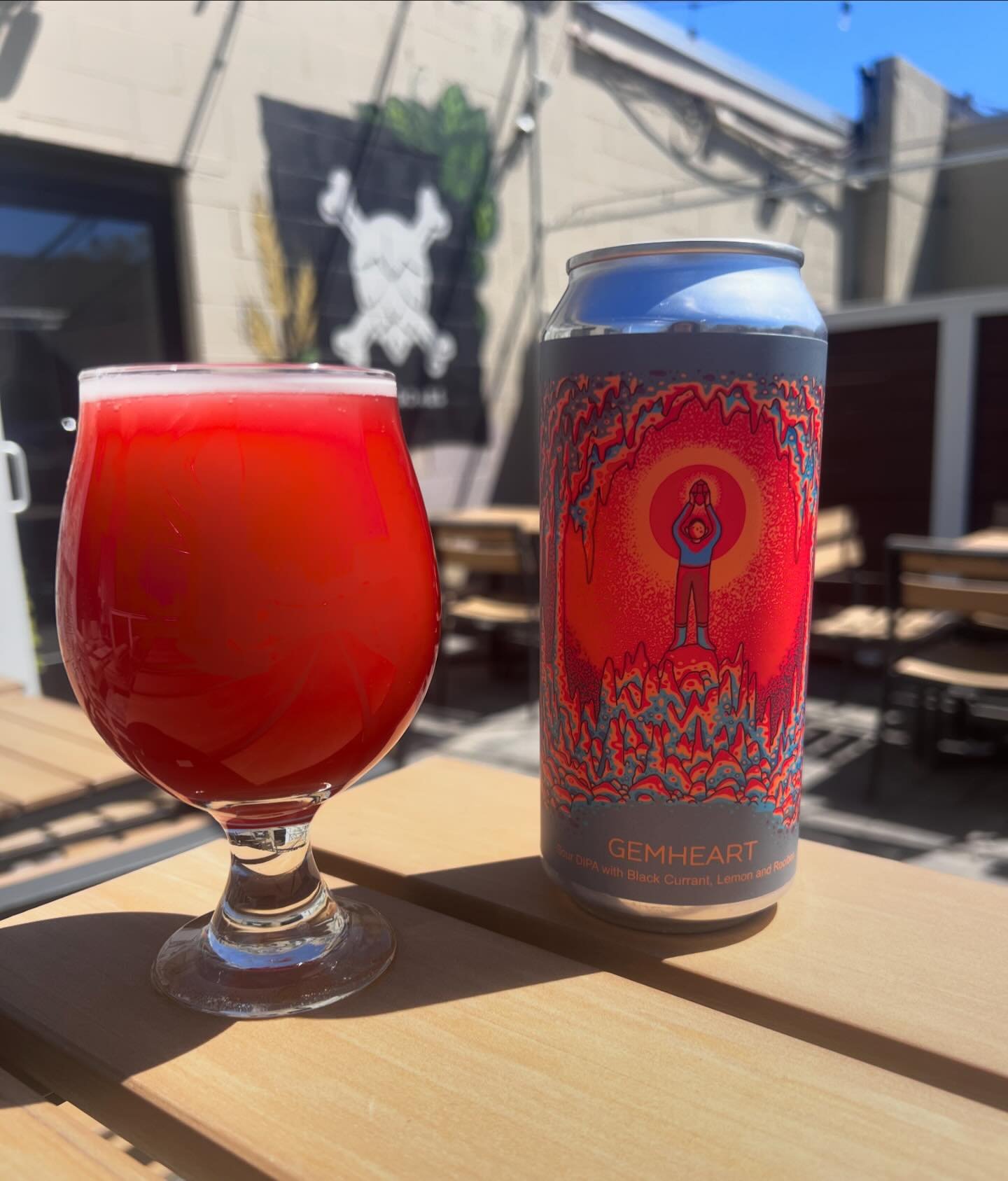 .

&bull;Good Morning from the Patio! 

&bull;Currently featuring Gemheart by @hudsonvalleybrewery A Sour DIPA with Black Currant, Lemon, and Rooibos. Available on draft or take home can. 

&bull;Come hang with us all day and all night! 

&bull;Happy
