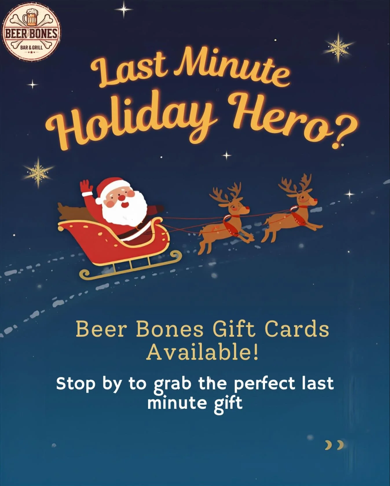 Stop by this week to grab a gift card as the perfect last minute gift!🎁