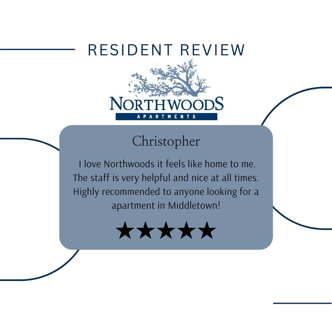 Has our community left a positive impact on your living experience here?! 📣Join our happy residents who have found their reason to smile living in our community by leaving a review on Google!

#residentreviews #residentfeedback #northwoodsapts #conn