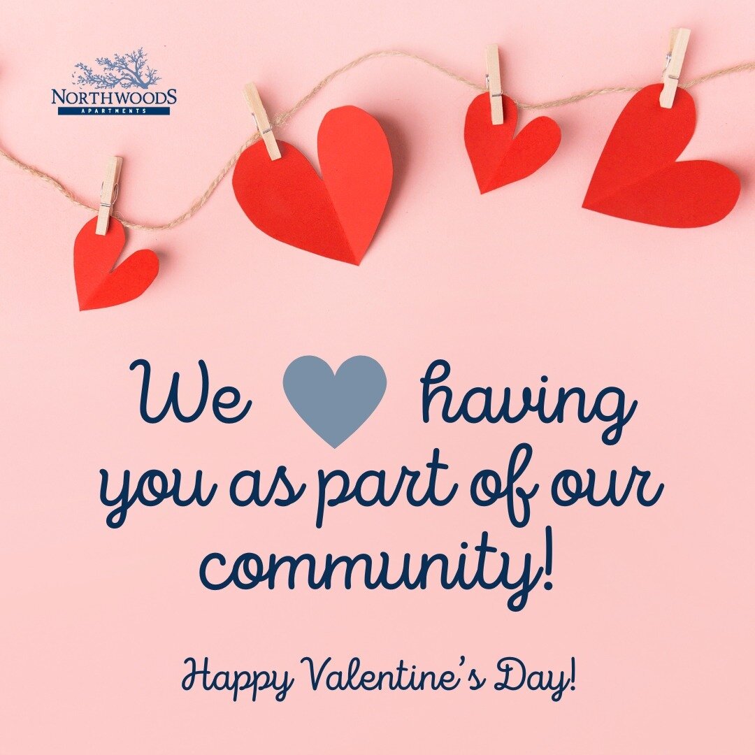 Happy Valentine's Day to all of our amazing residents! We are so grateful for each and every one of you! 💗

#valentinesday #weheartyou #love #weloveourresidents #northwoodsapts #connecticutapartments #connecticuthome #connecticutapartments