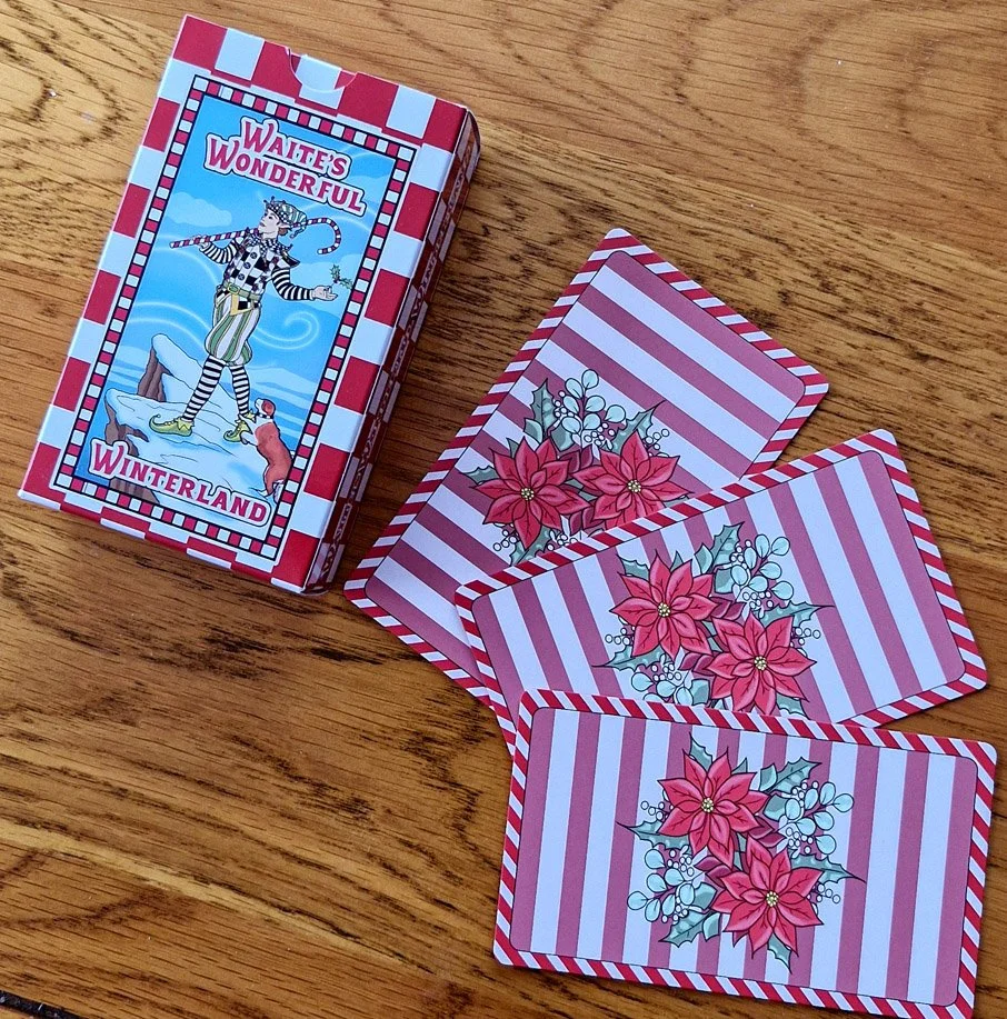 Waite's Wonderful Winterland Tarot (Check Border + Non-Starry)