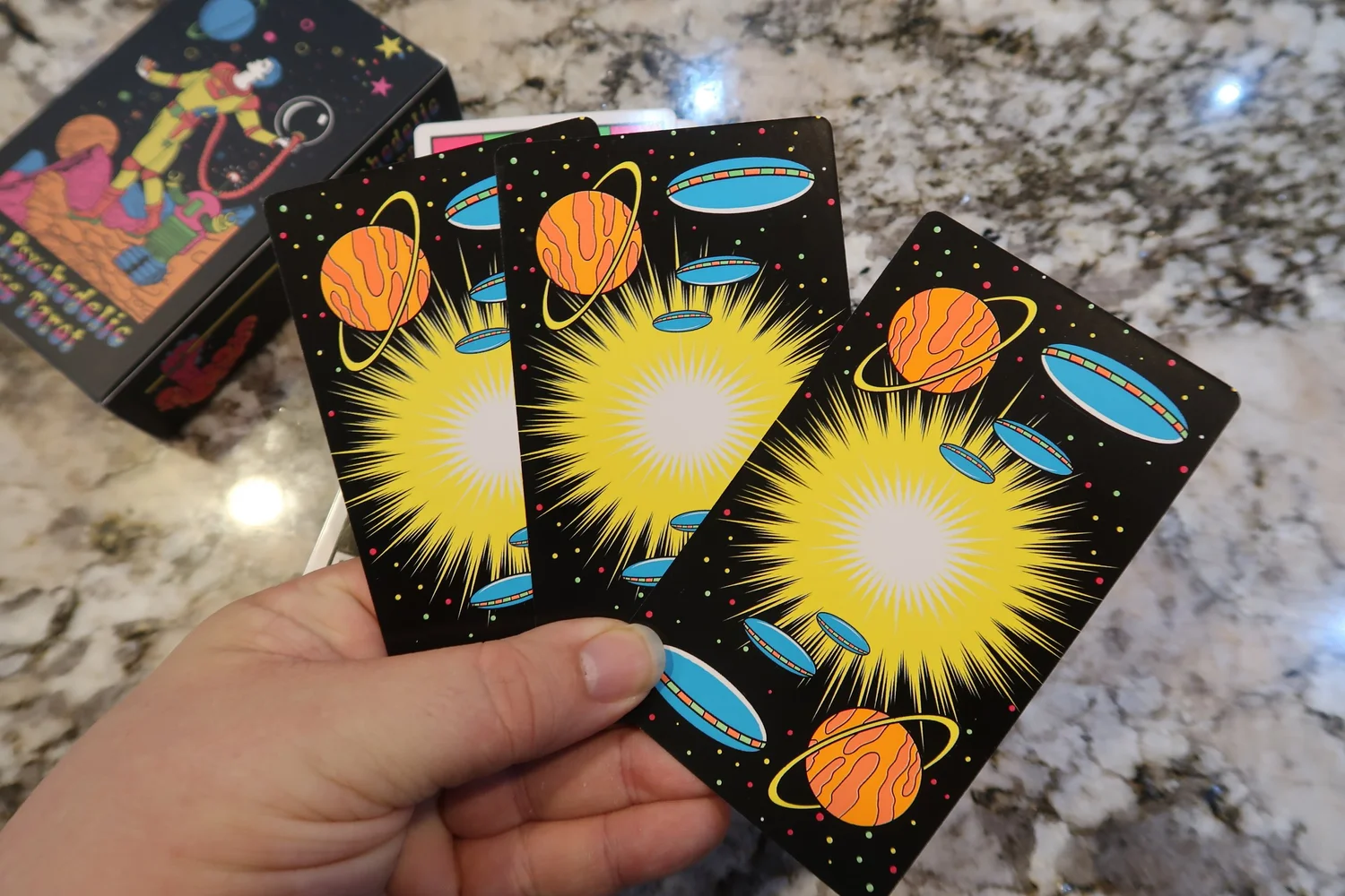 【正規品・使用感あり】The Psychedelic Space Tarot The Psychedelic Space Tarot — Tarot Collectibles