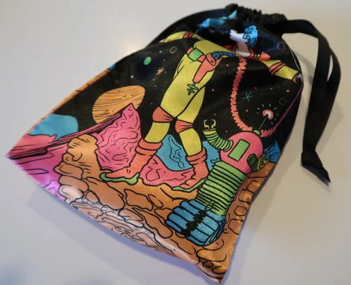 The Psychedelic Space Tarot UFO Pouch — Tarot Collectibles