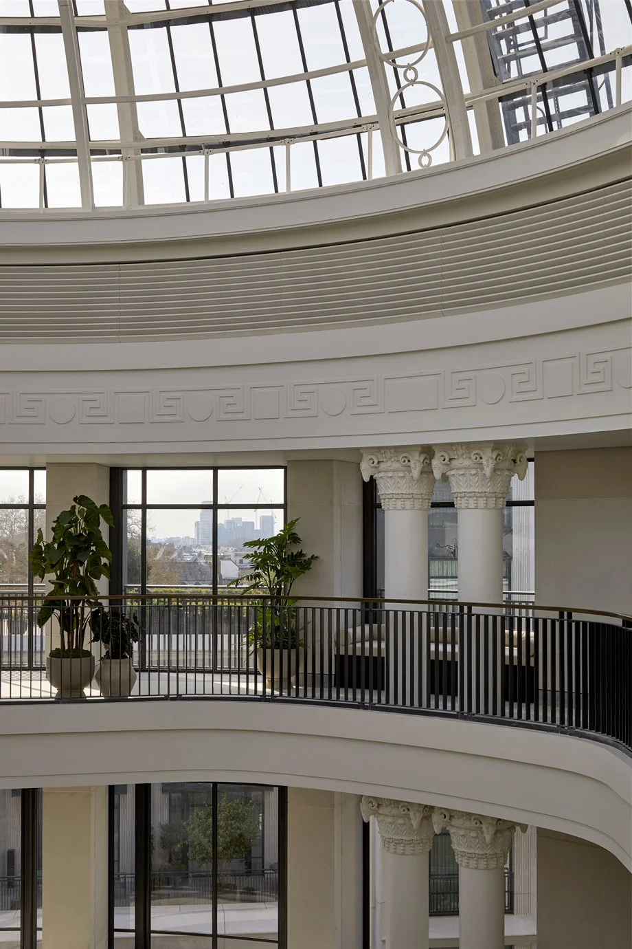 the historic central dome at the whiteley
