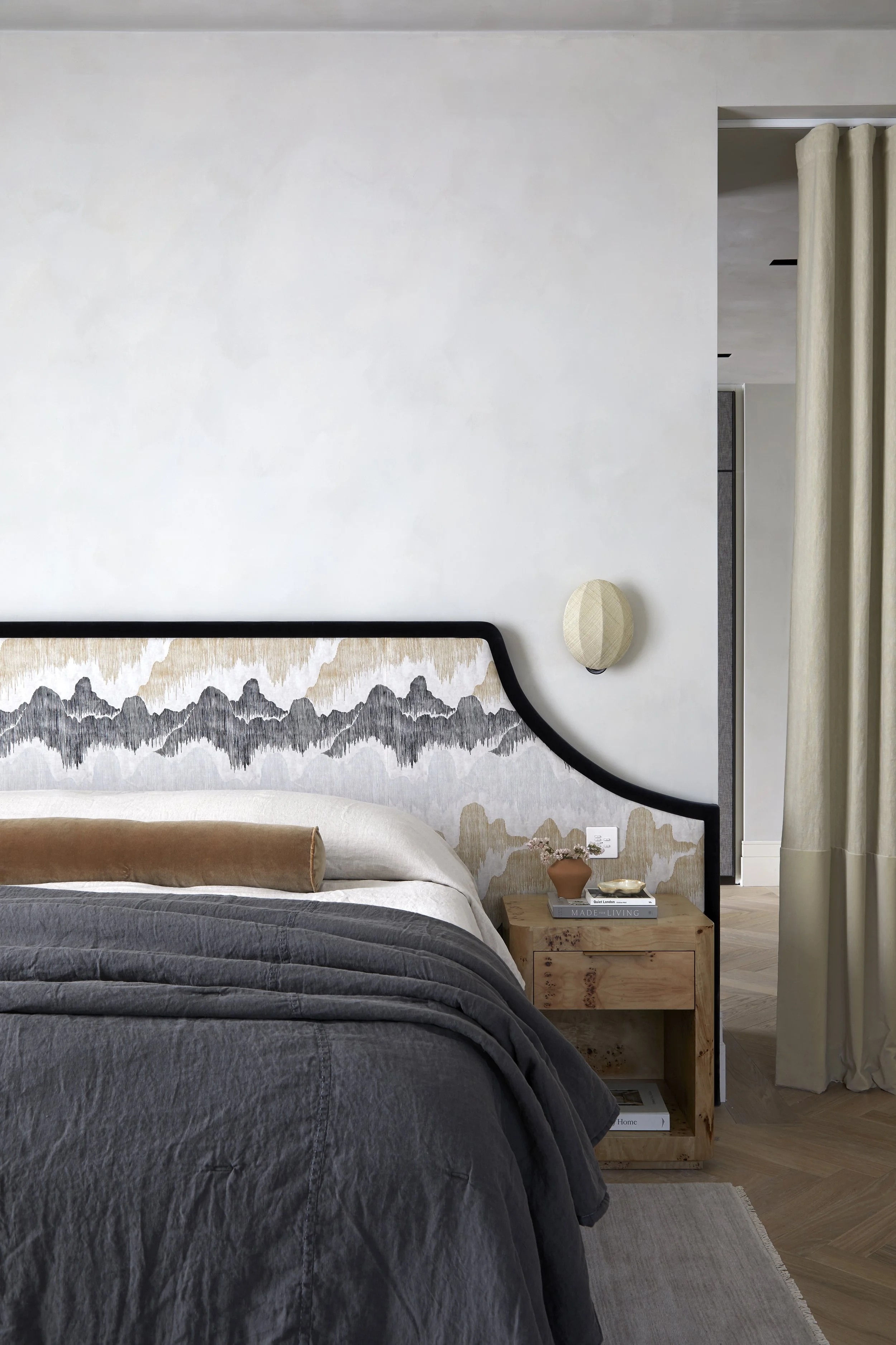 Bespoke Upholestery at the whiteley by born & Bred Studio