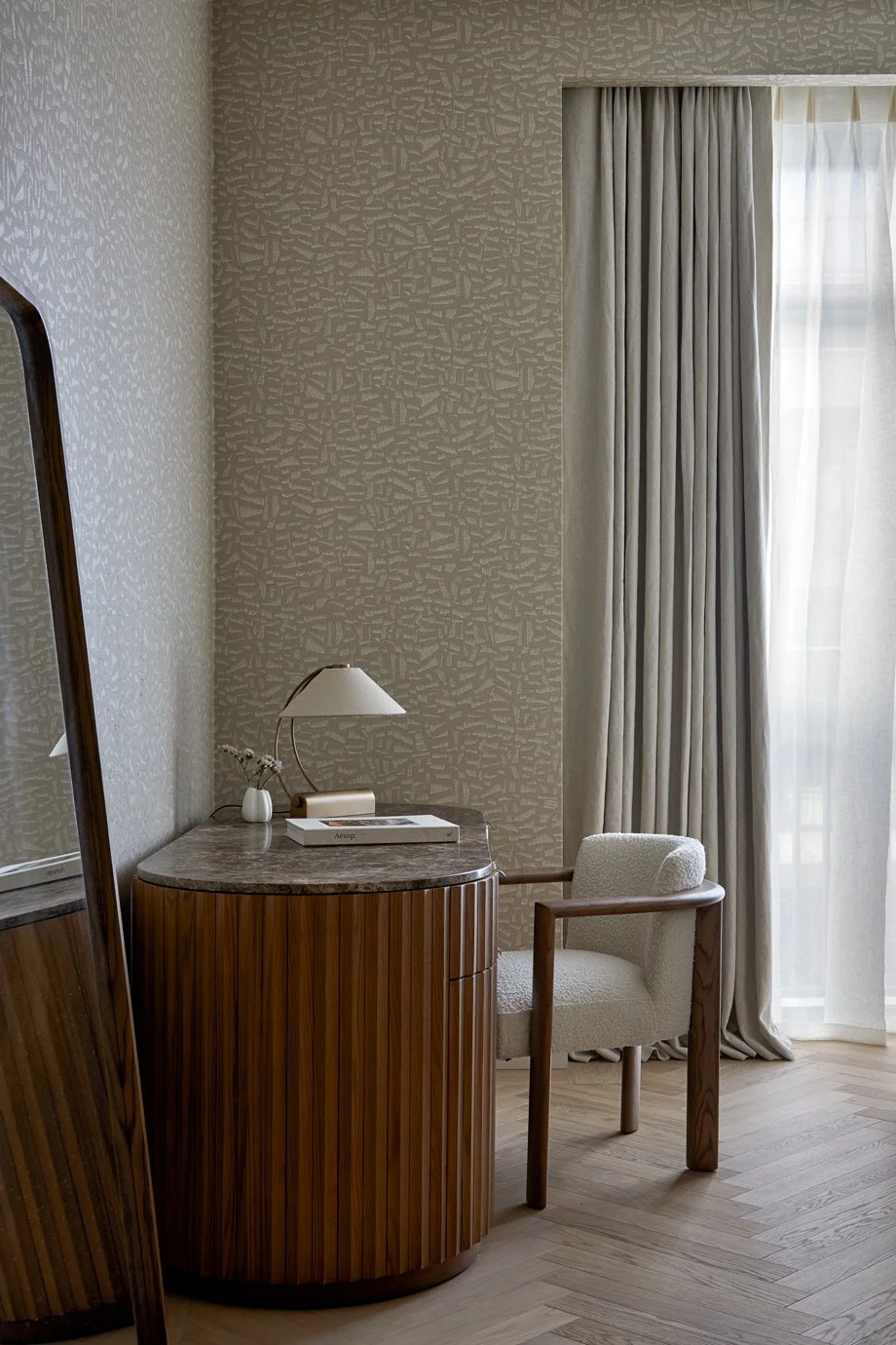 the guest bedroom at the whiteley