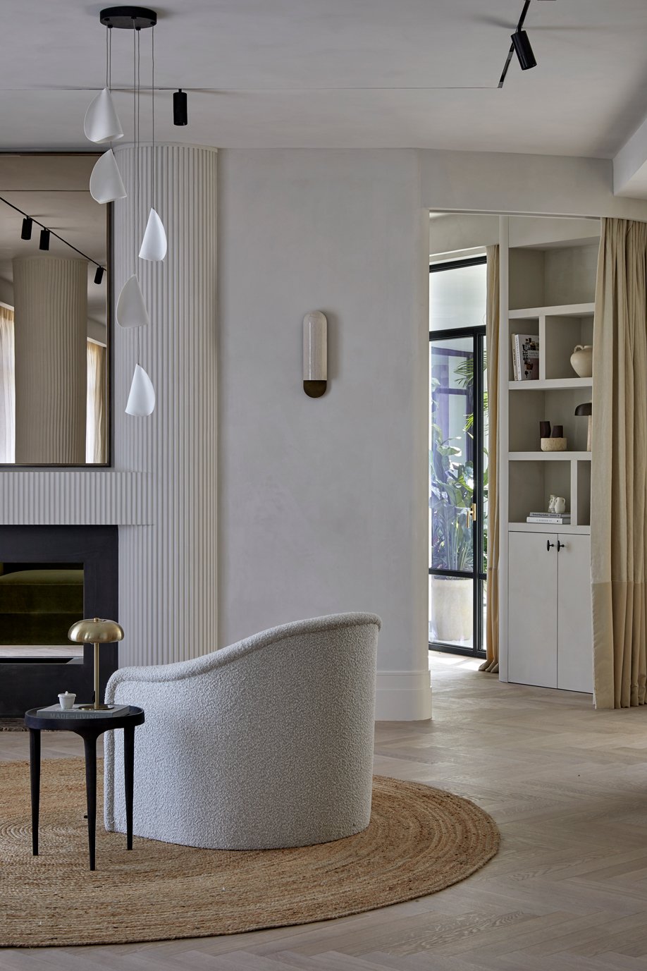 bespoke fireplace by born and bred studio