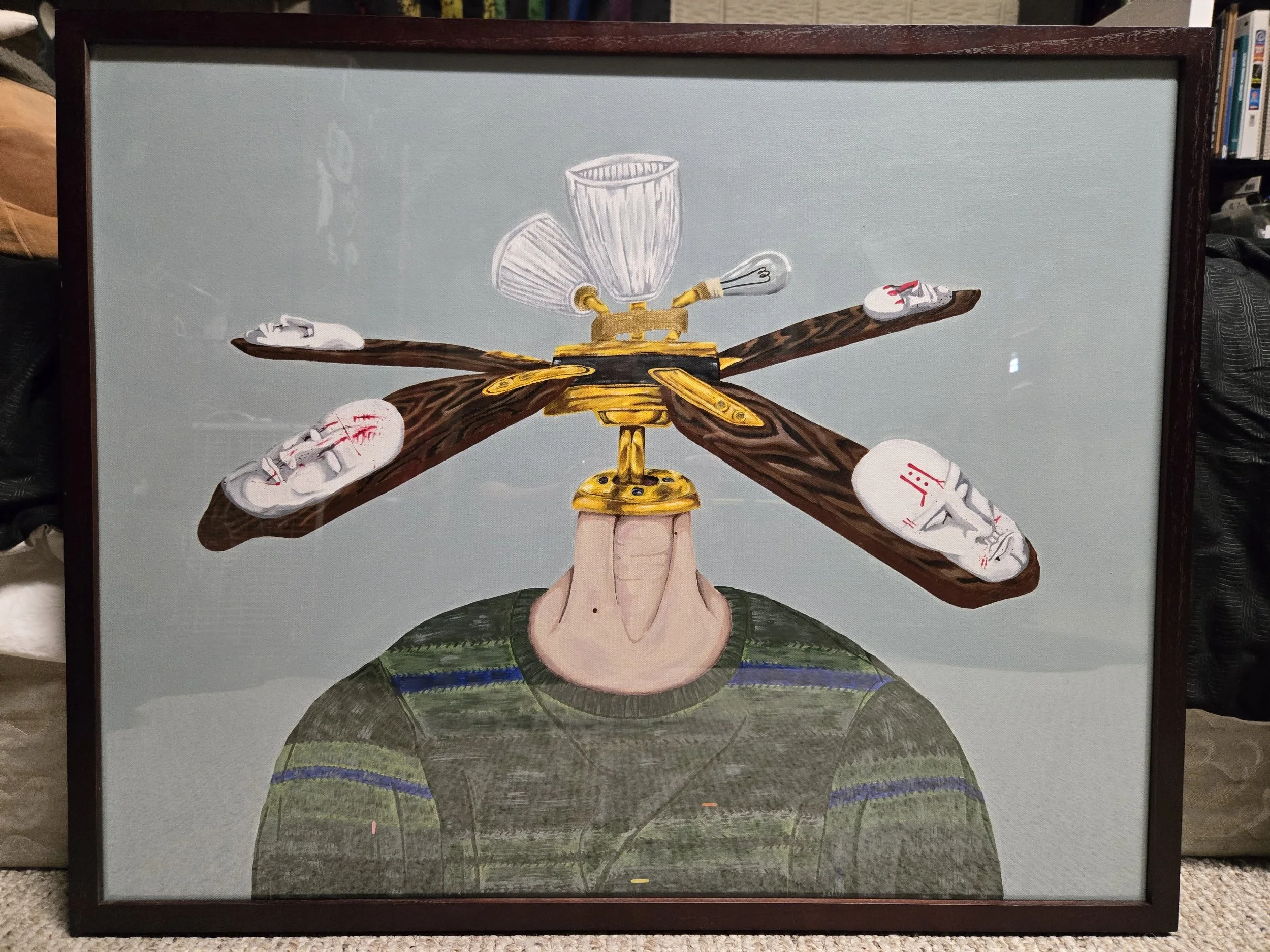 Project Thirteen: Head in the ceiling fan