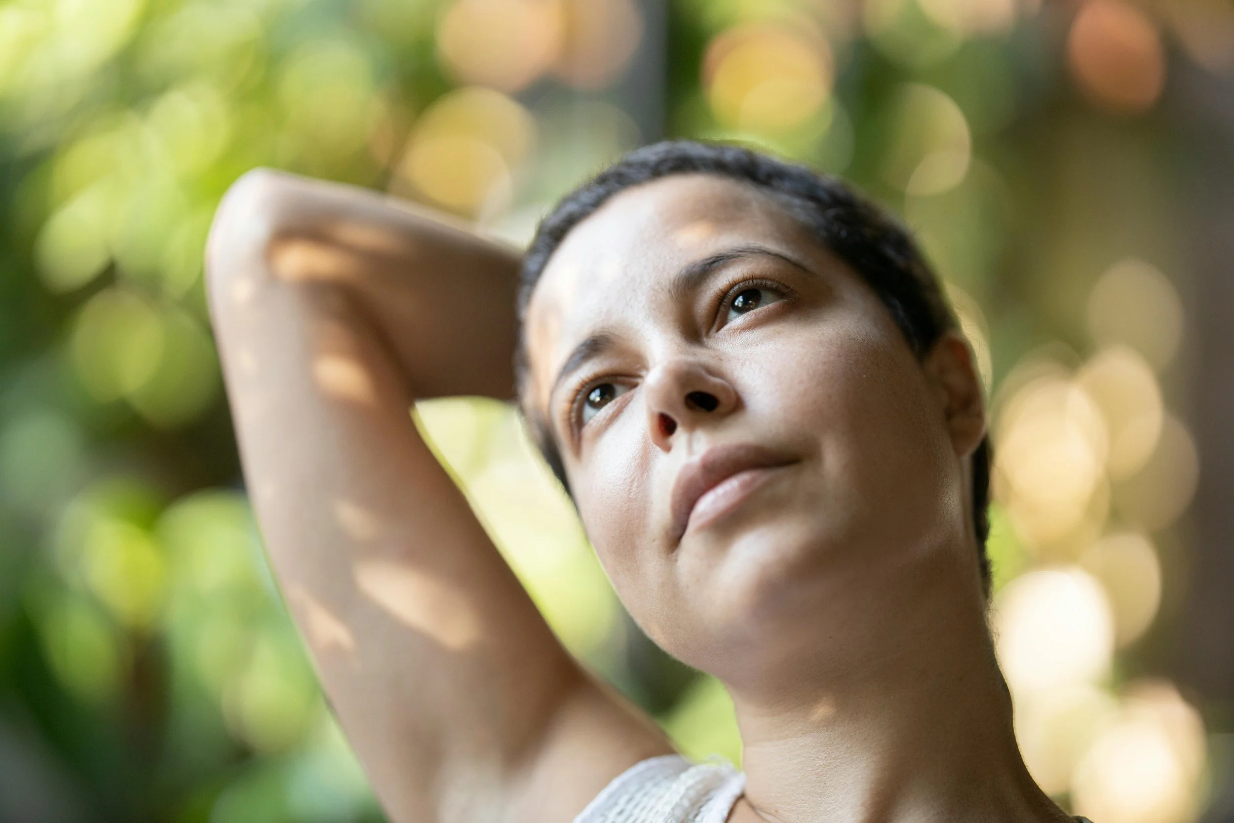 Woman looking for clarity and support  from a coach