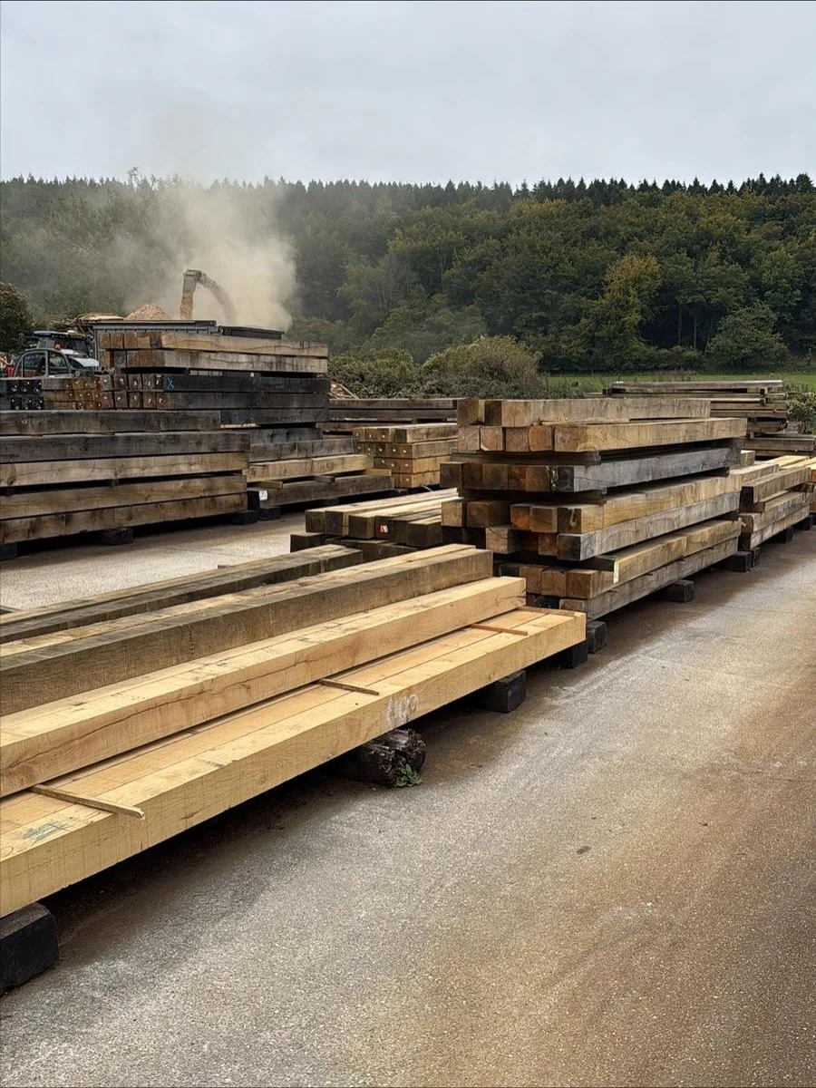 PROJECT COORDINATION: Air dried French oak, hand picked and delivered to my latest project. 

My experience in renovations serves me well in helping my clients avoid the potential stresses and delays that can arise due to having insufficient time to 