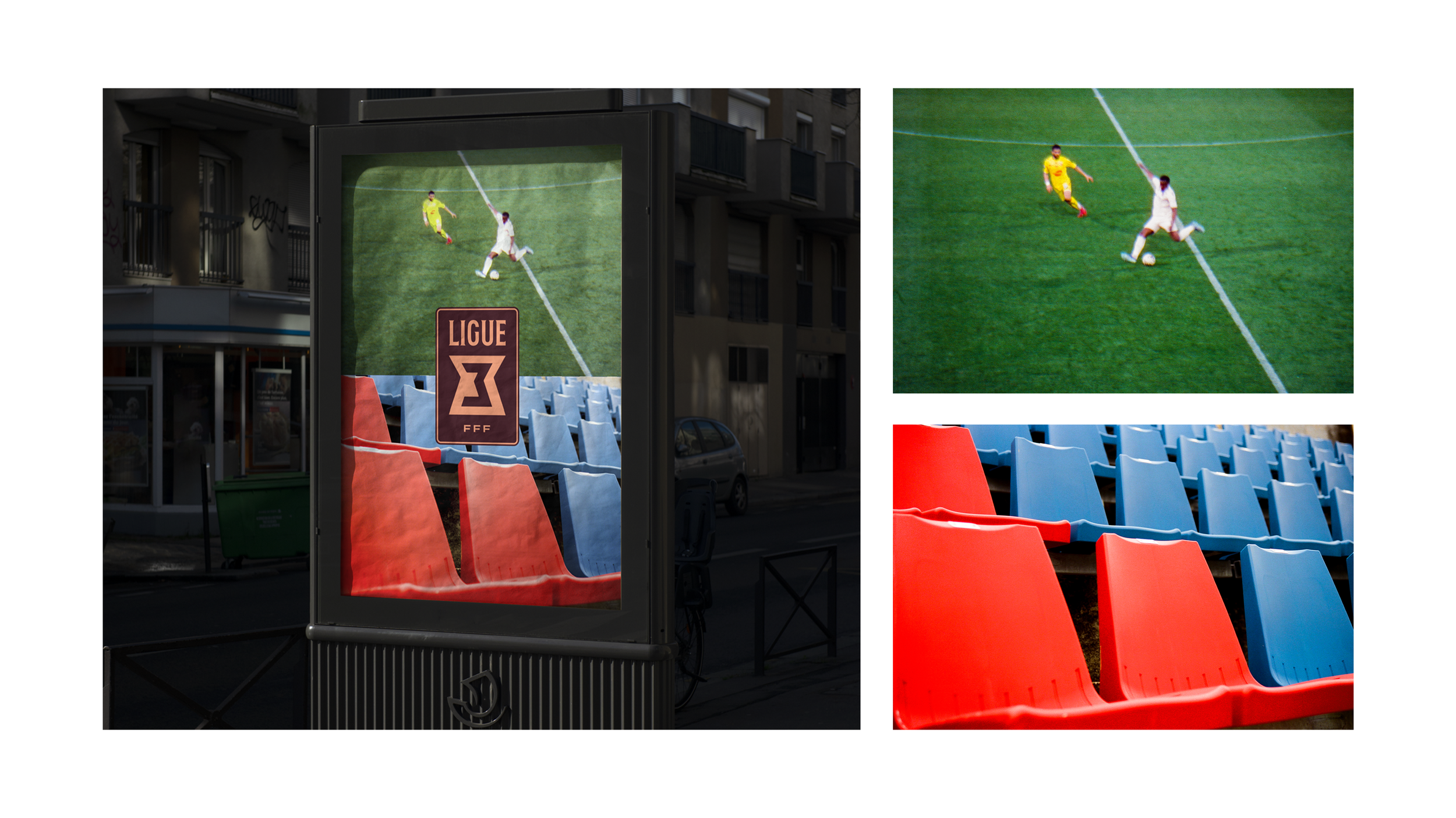 mock up abri bus ligue 3 x Argenteurs
