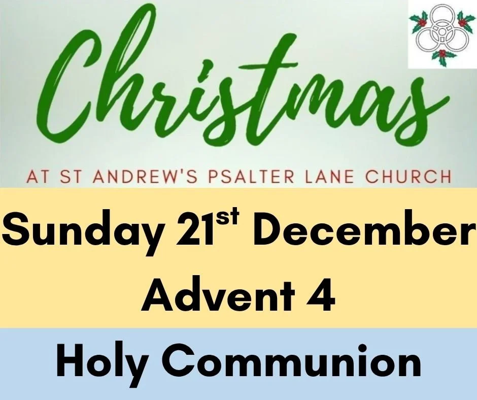 Holy Communion, Sunday 21st December