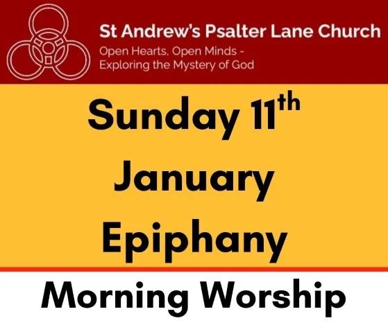 Morning Worship, Sunday 11th January