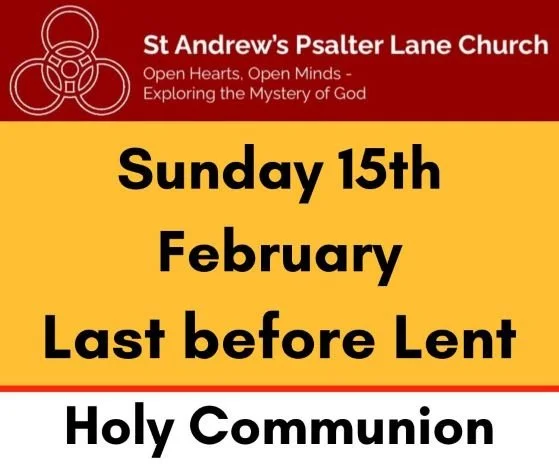 Holy Communion, Sunday 15th February