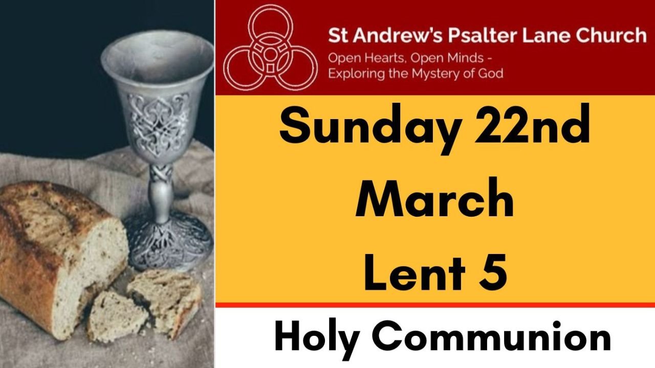 Holy Communion, Sunday 22nd March