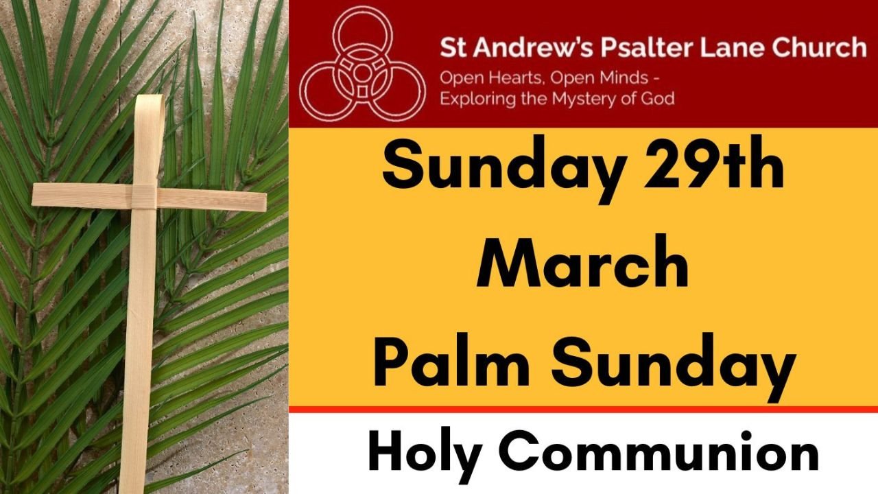 Holy Communion, Sunday 29th March