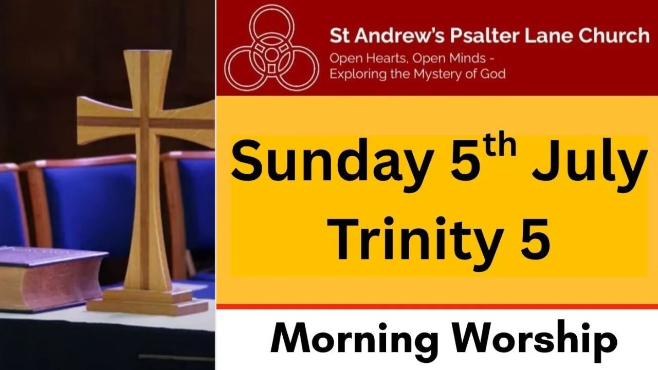 Morning Worship, Sunday 5th July