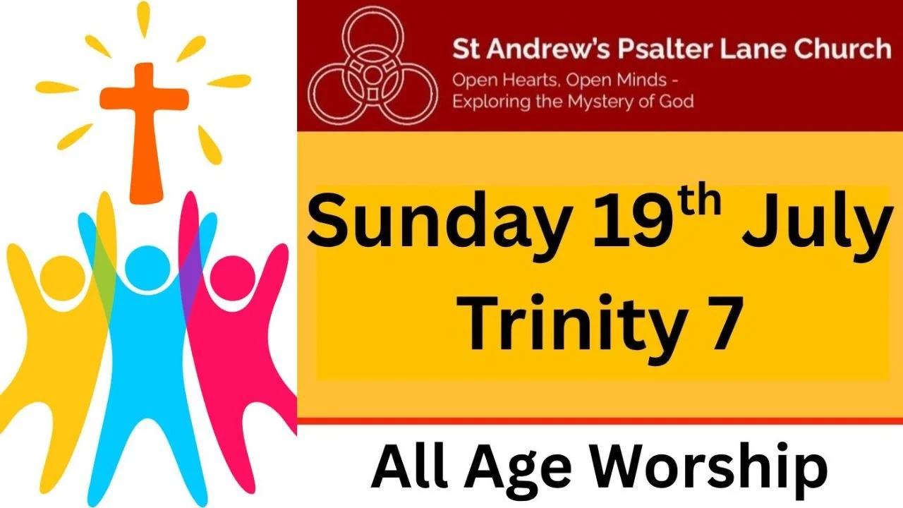 All Age Worship, Sunday 19th July