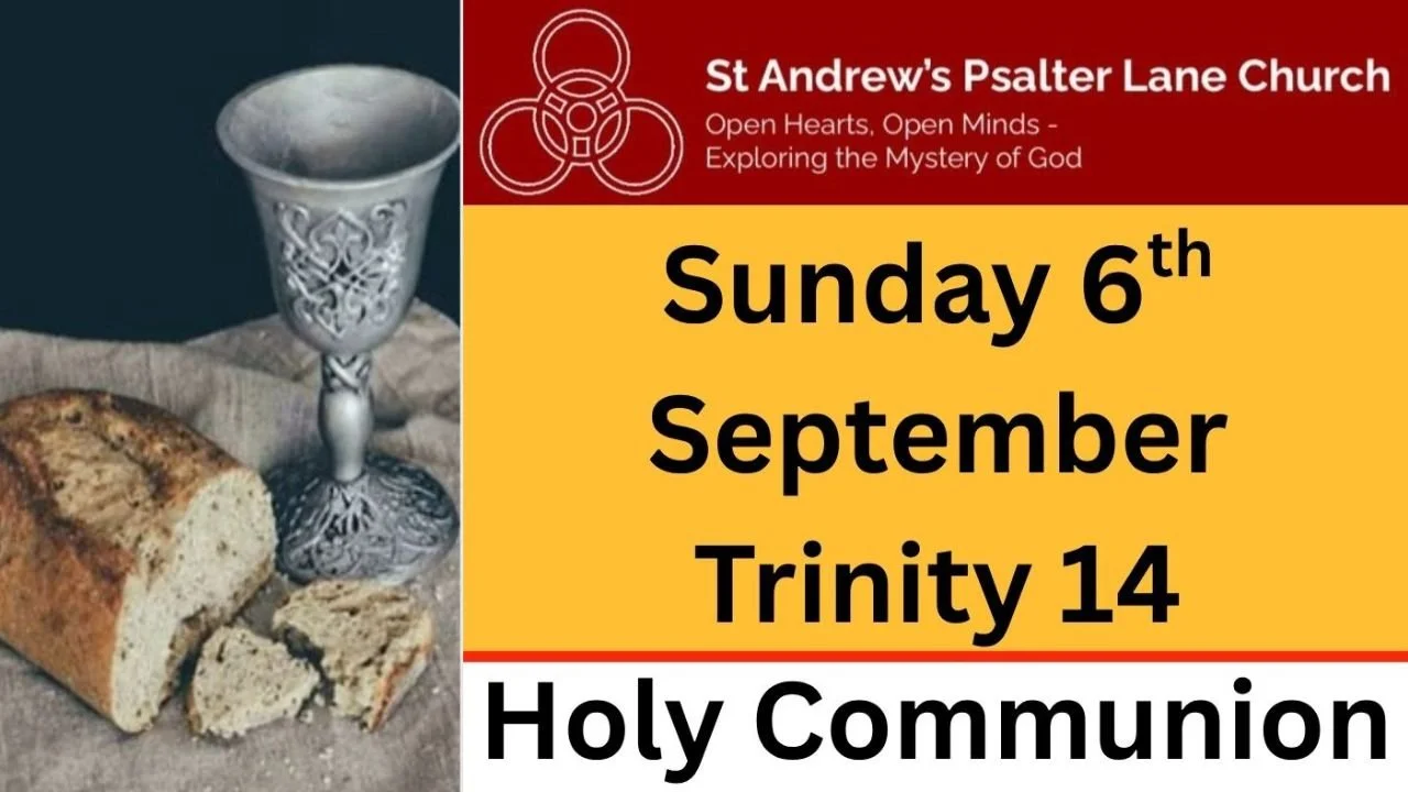 Holy Communion, Sunday 6th September