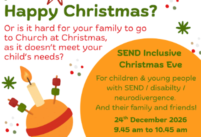 SEND Inclusive Christingle Church Service