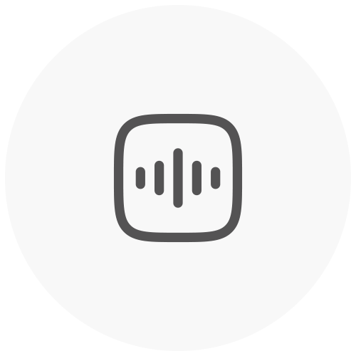 Voiceovers & Audio Narration Icon