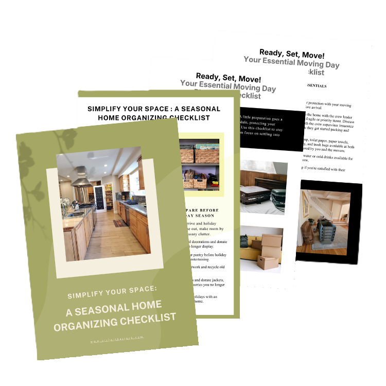 A Seasonal Home Organizing &amp; Moving Checklist