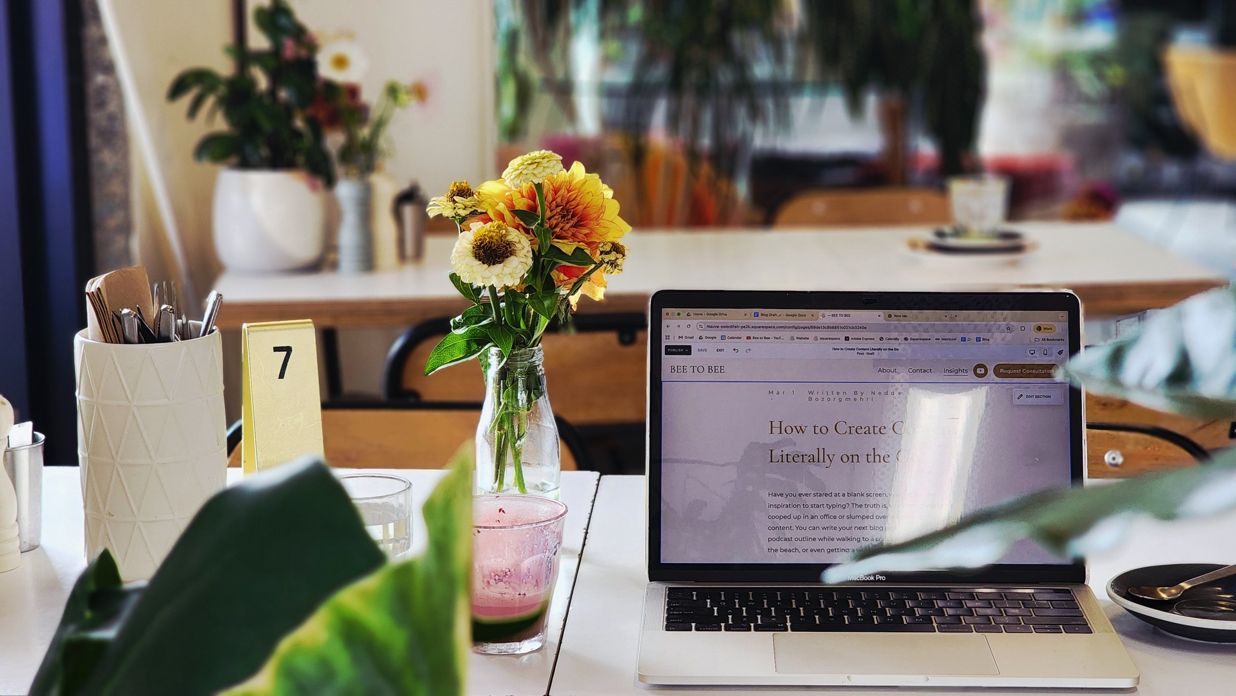 How to Create Content Literally on the Go