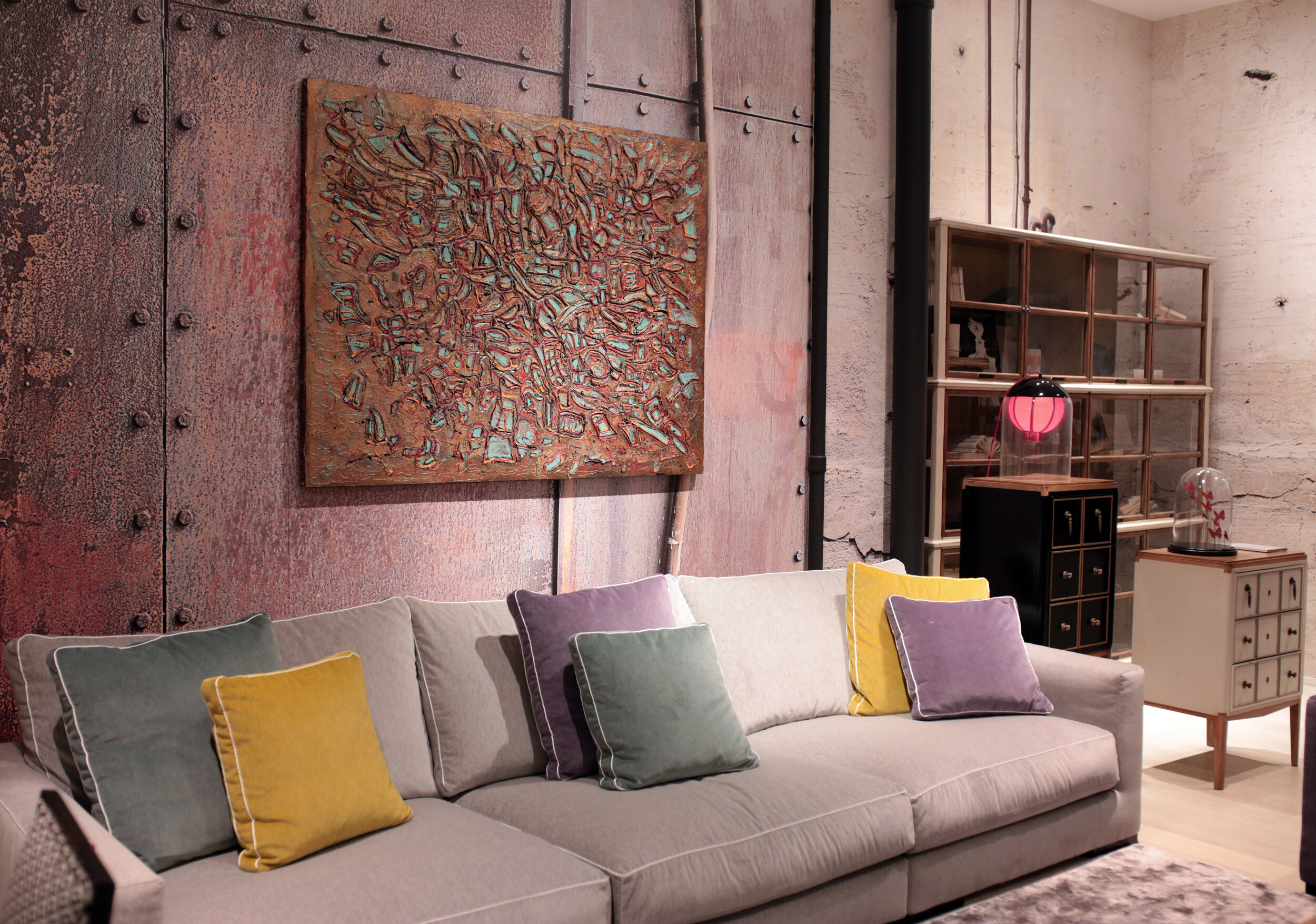 graydon yearick architect roche bobois Madison ave steel wall.JPG