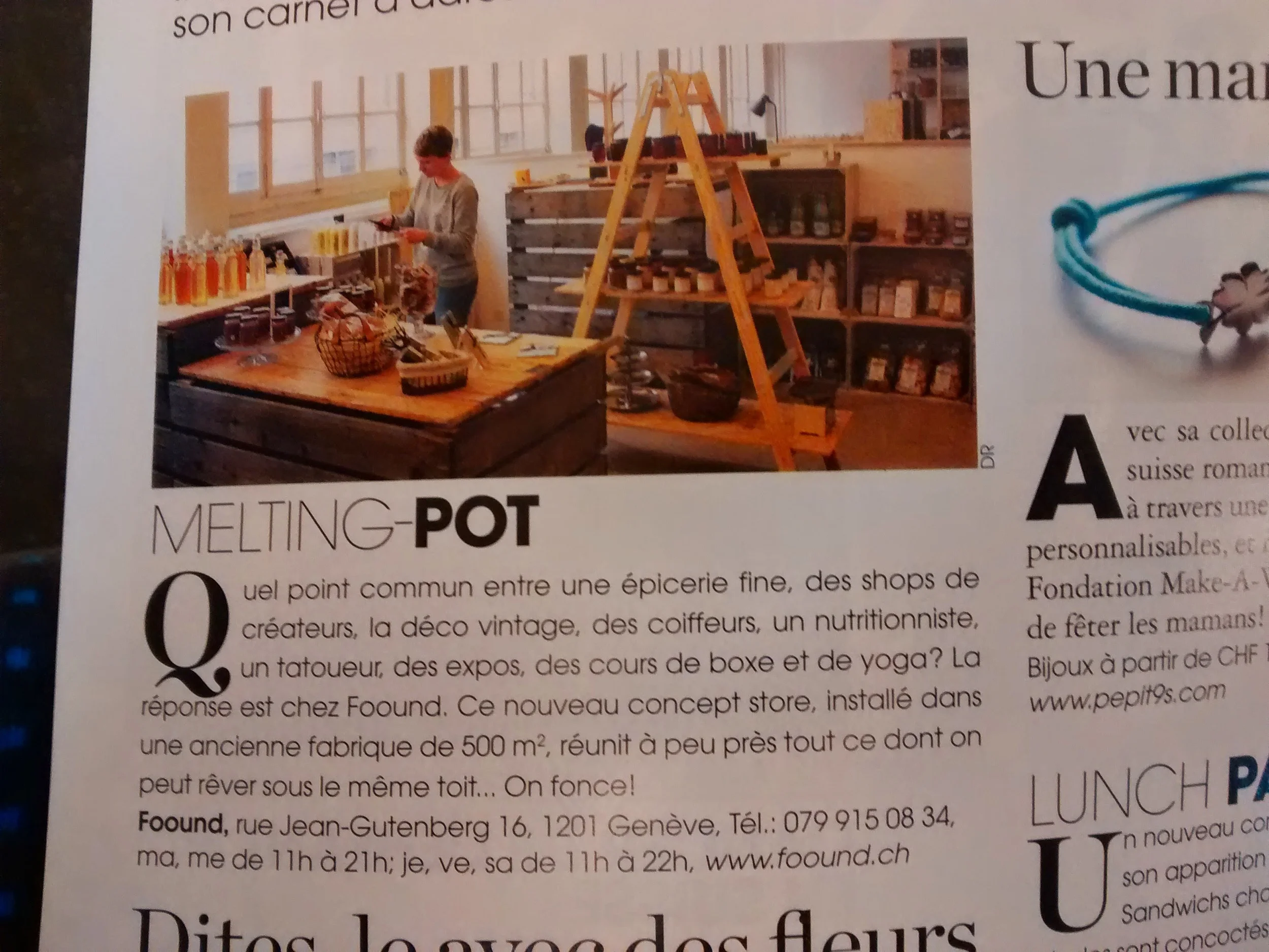 Marie Claire Suisse // Avril 2015