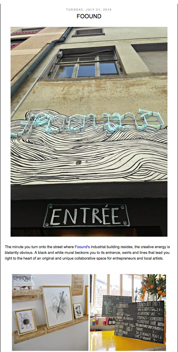 The Lausanne Guide // 21 juillet 2015