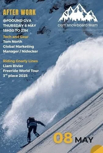 Afterwork de la CERN Snowboard Team