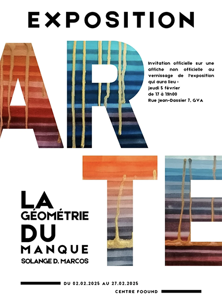 Exposition La géométrie du manque