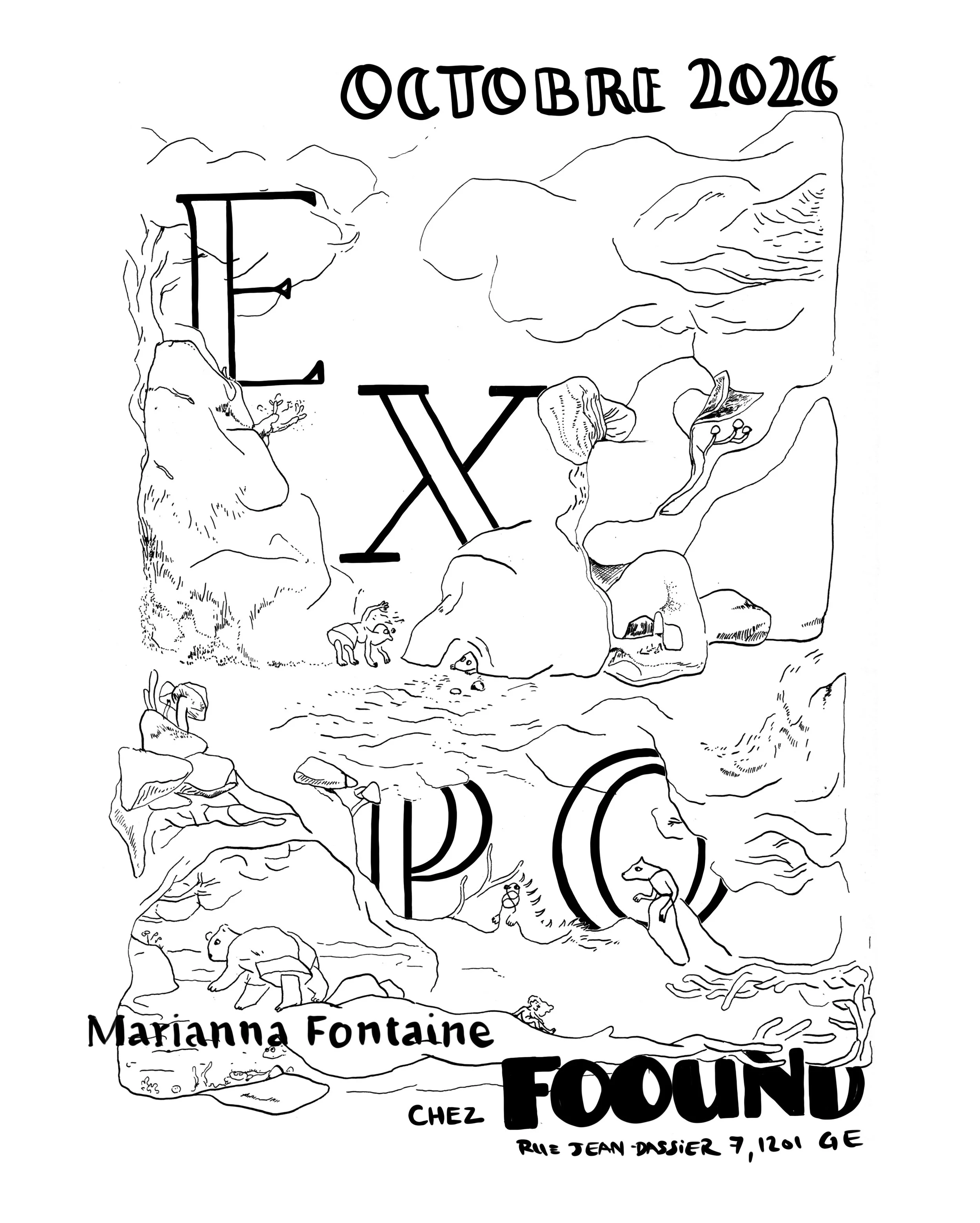 Marianna Fontaine : Dessins libres