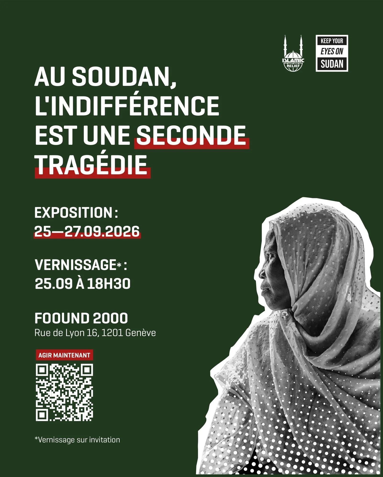 Au Soudan, l'indifférence est une seconde tragédie : exposition