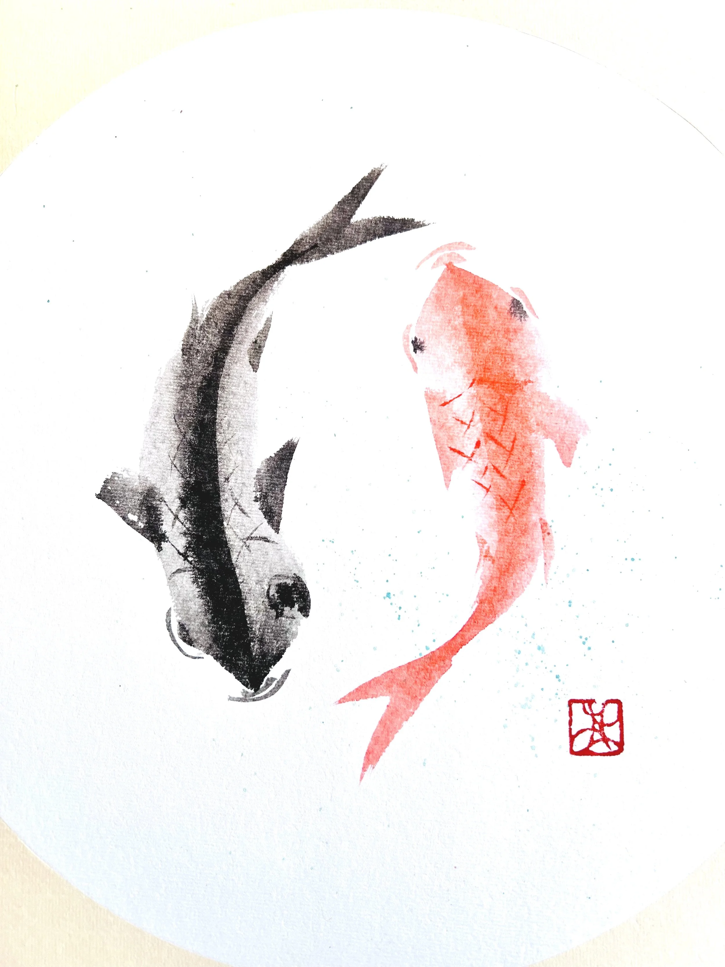 Karpfen (Koi, 鯉)