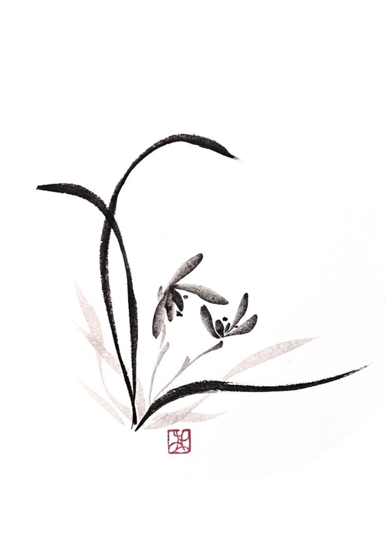 Vier Gentlemen: Orchidee