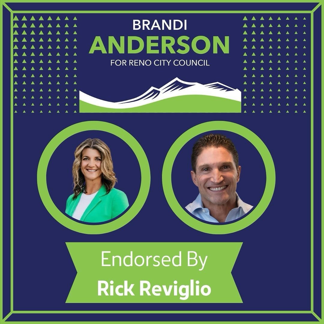 &ldquo;I am excited to endorse Brandi Anderson for Reno City Council. She is focused on things like small business support, job creation and a safe and supportive community. She has the leadership experience to be effective and loves the community as