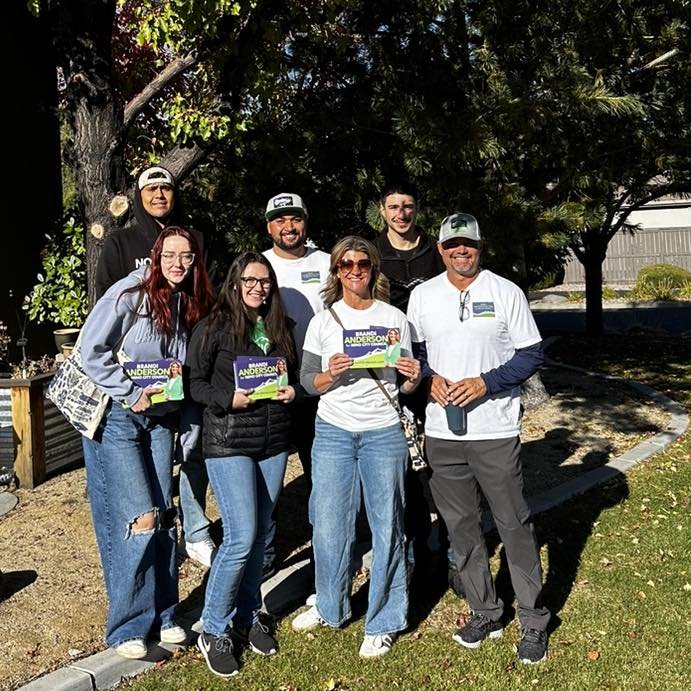 It&rsquo;s been a busy weekend, fun to have so much help we kept running into each other!  Ready to win this Ward 6!

#renoward6 #votebrandianderson #vote2024