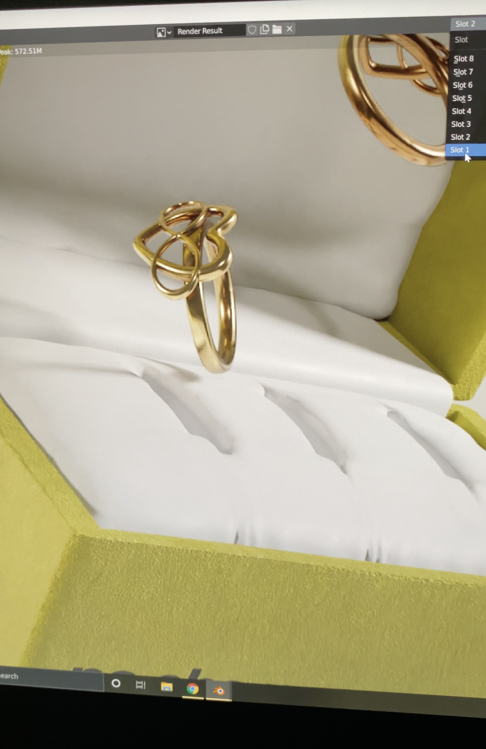 3D modeled polyamory rings – No Shame polyamory artwork in Blender (Copy) (Copy)
