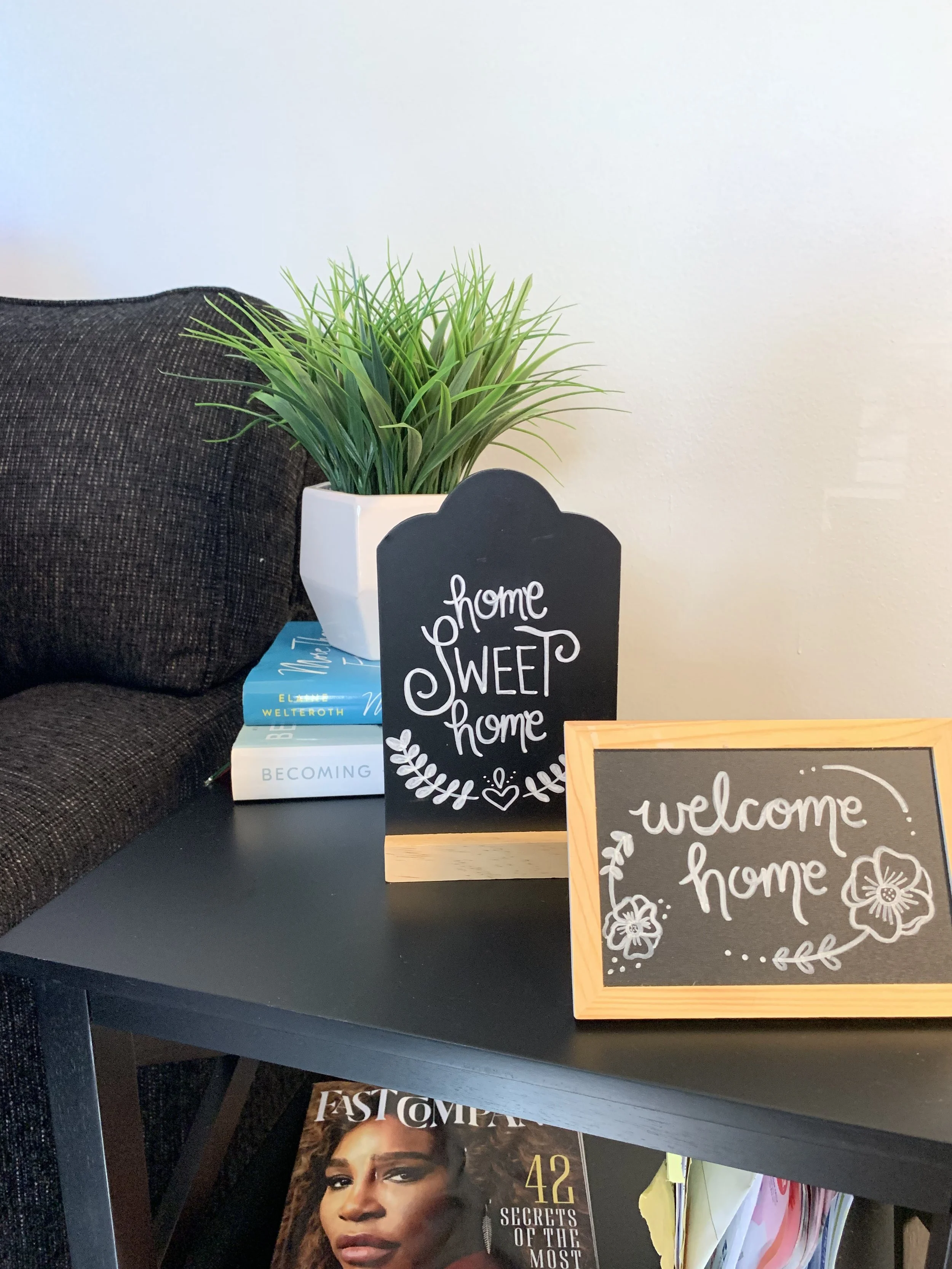Chalkboard Home Decor