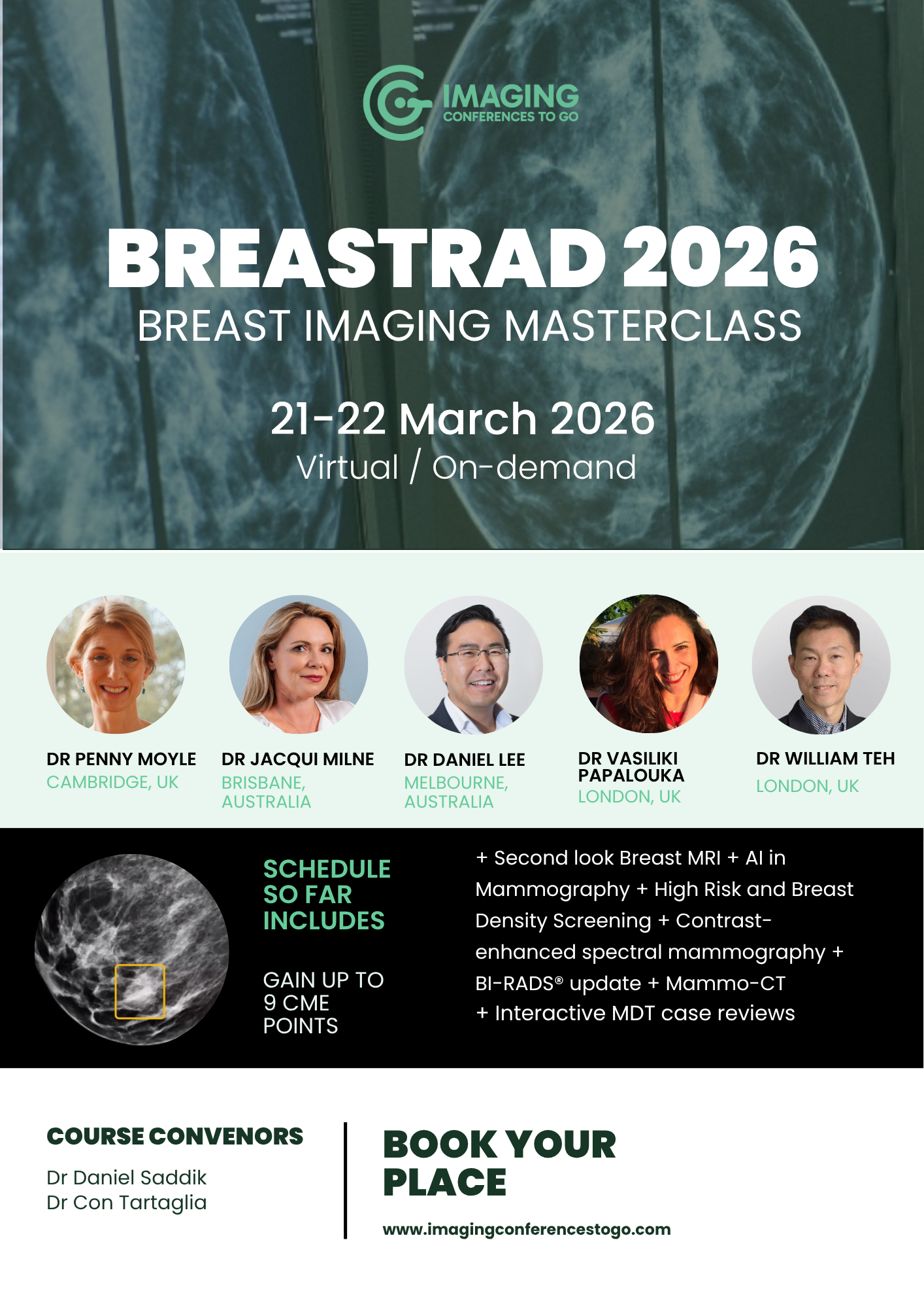 BREASTRAD 2026 Virtual Masterclass (21-22 March)