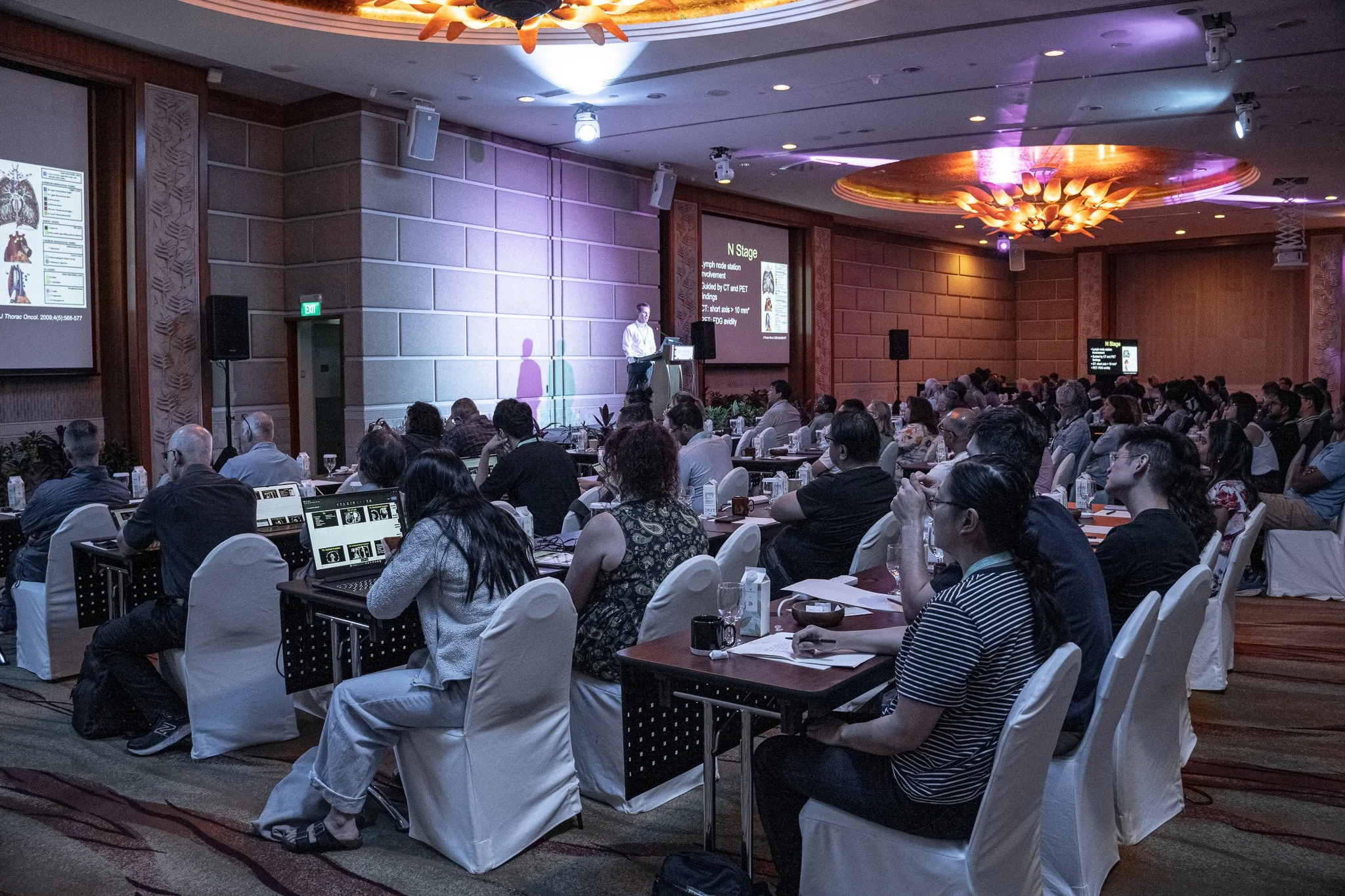 Professor Kanne presenting at CHESTRAD 2026