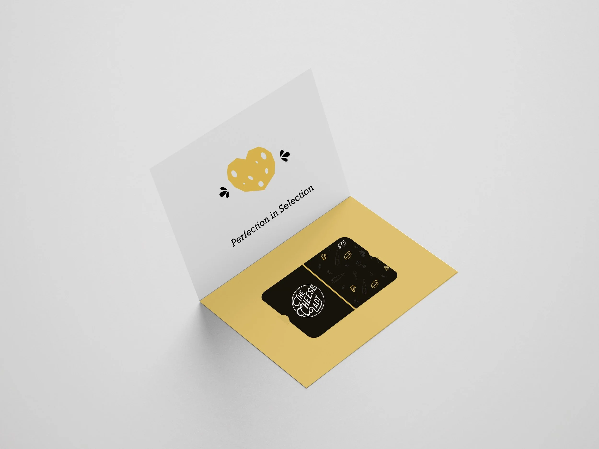 Gift card holder and gift card design
