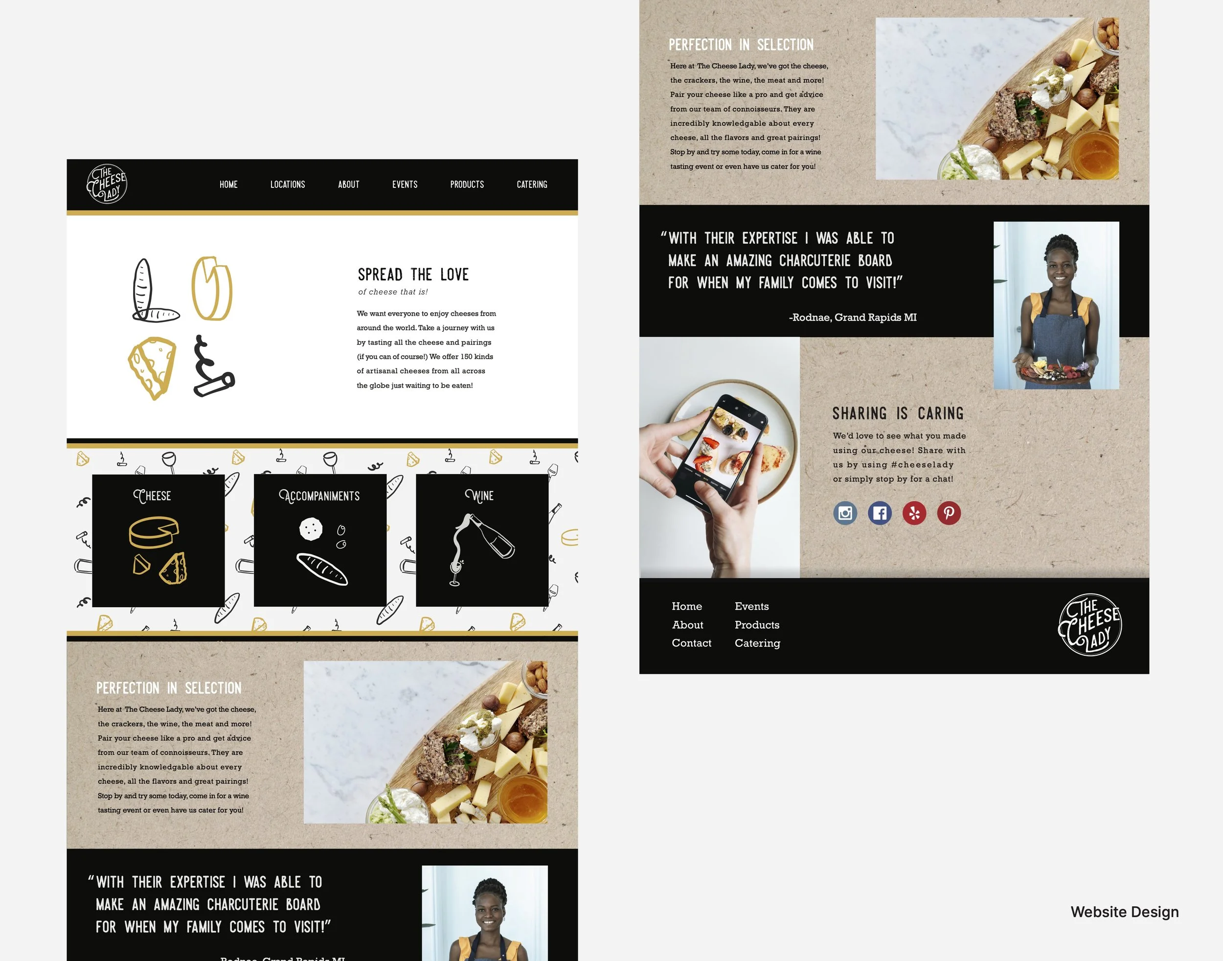 Website design