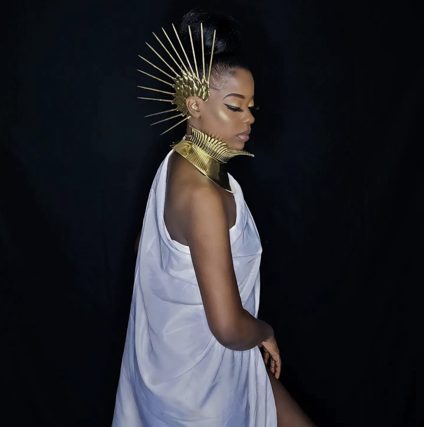 T.M.A CREATIONS - Non Pierce Spiked Ear Cuff.png